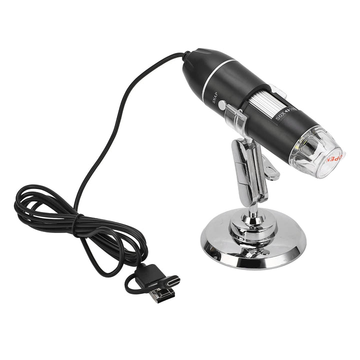 Hand-Digitalmikroskop, 3-in-1-Digitalmikroskop, Hand-Digitalmikroskop mit HD 1600X-Bild und WiFi-Ver