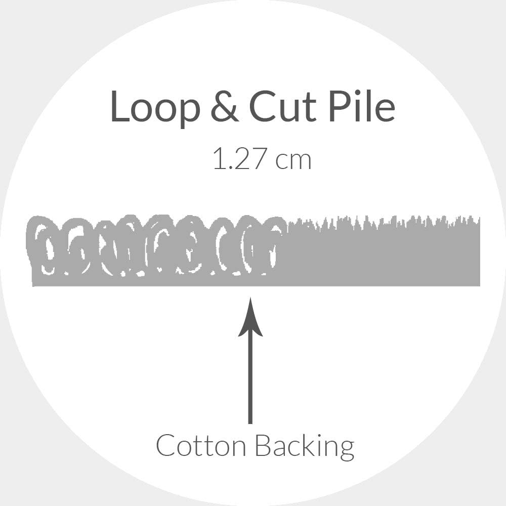 SAFAVIEH Modern Teppich für Wohnzimmer, Esszimmer, Schlafzimmer - Cambridge Collection, Kurzer Flor,