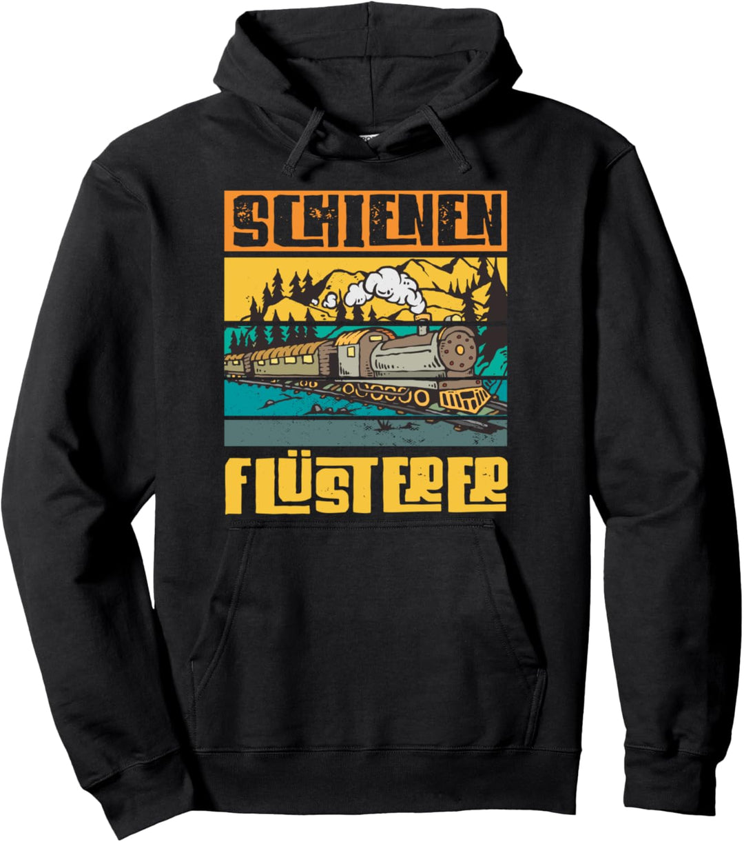 Modellbau Eisenbahn Schienenflüsterer Lustiges Outfit Pullover Hoodie