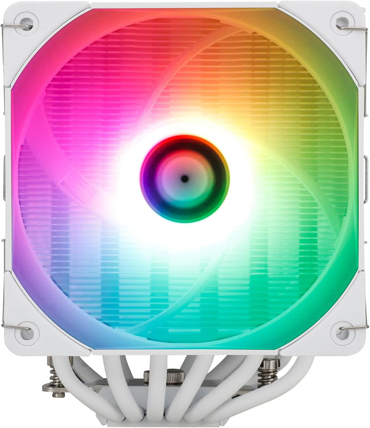 Thermalright Peerless Assassin 120 White ARGB CPU-Luftkühler, 6 Heatpipes, zwei 120-mm-TL-C12W-S-PWM