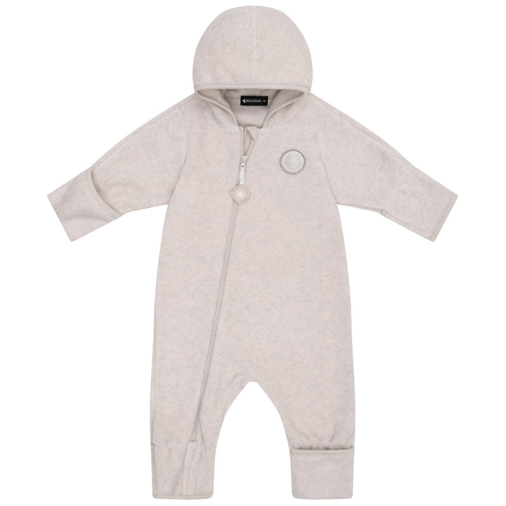Höhenhorn Ibex Baby Fleece Overall Winter Herbst Strampler Kleinkind mit Kapuze 62 Beige, 62 Beige