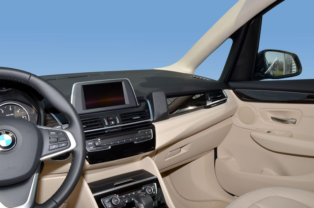 KUDA 5725 Halterung Kunstleder schwarz für BMW 2er Active Tourer (F45, F46) ab 2015, 5725