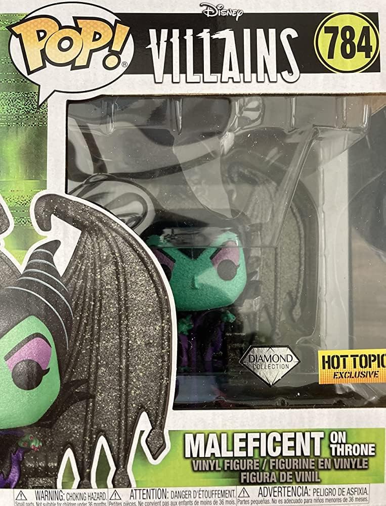 FUNKO POP! Disney Villians Maleficent # 784 - Special Edition Diamond