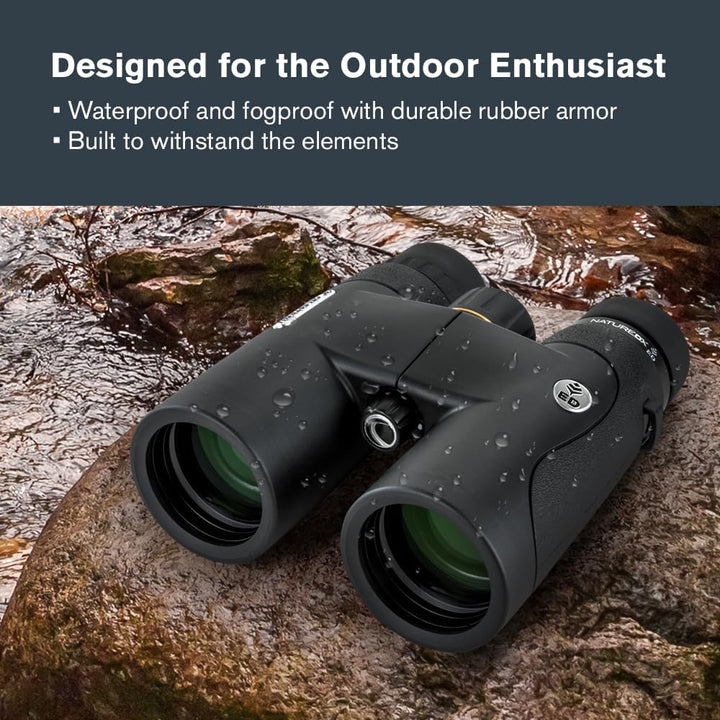 Celestron Nature DX ED 10x42 Binoculars - Premium Extra-Low Dispersion ED Glass Lenses, 10X42