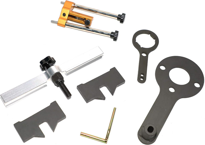 Zahnriemen Werkzeug Nockenwellen Arretierwerkzeug Kit Kompatibel mit BMW V8 N63 S63 (ohne Ventilhebe
