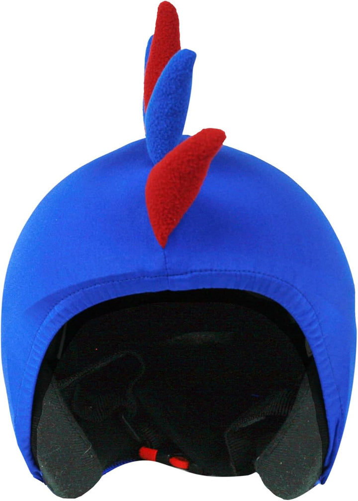 Coolcasc Showtime Helmet Covers Blau, granat, Blau, granat