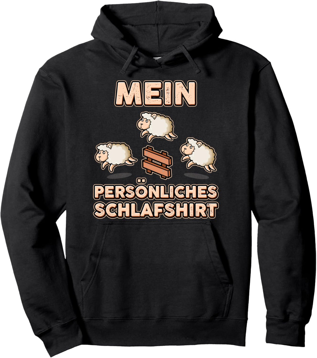 Persönliches Schlafshirt Geschenk Nachthemd Pyjama Schaf Pullover Hoodie