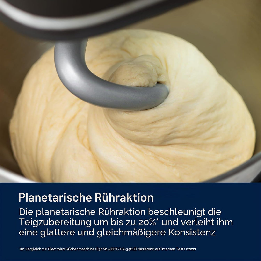 Electrolux Küchenmaschine Planetaria Multifunktions-Küchenmaschine, E6KM1-4BPT, Kitchen Assistent Ma
