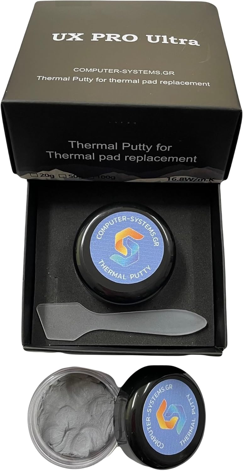 Original UX PRO Ultra 16,8W/m.K 50g Thermal Putty VGA GPU IC Prozessor Cooling Thermal Pad CSGR 50 g