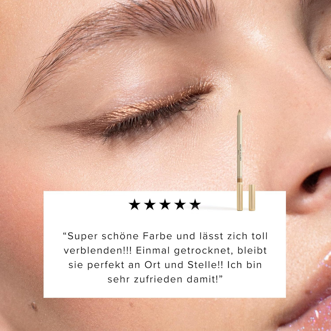 OGB Creamy Eyeliner Mystic Gold - Wasserfester Eyeliner-Stift, sanft gleitend, 16 Stunden Halt, wisc