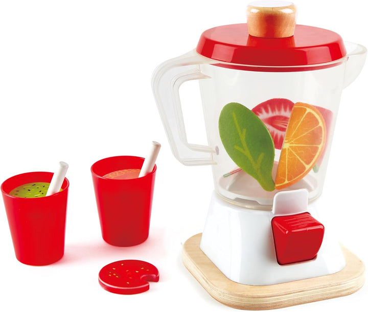 Hape Smoothie-Mixer von Hape| Bunter Smoothie-Mixer mit Bechern und Trinkhalmen