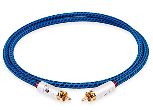 BOAACOUSTIC Digital Kabel Koaxial Audiophile Cinch Subwoofer Kabel - Cinch RCA Digitales Koaxialkabe