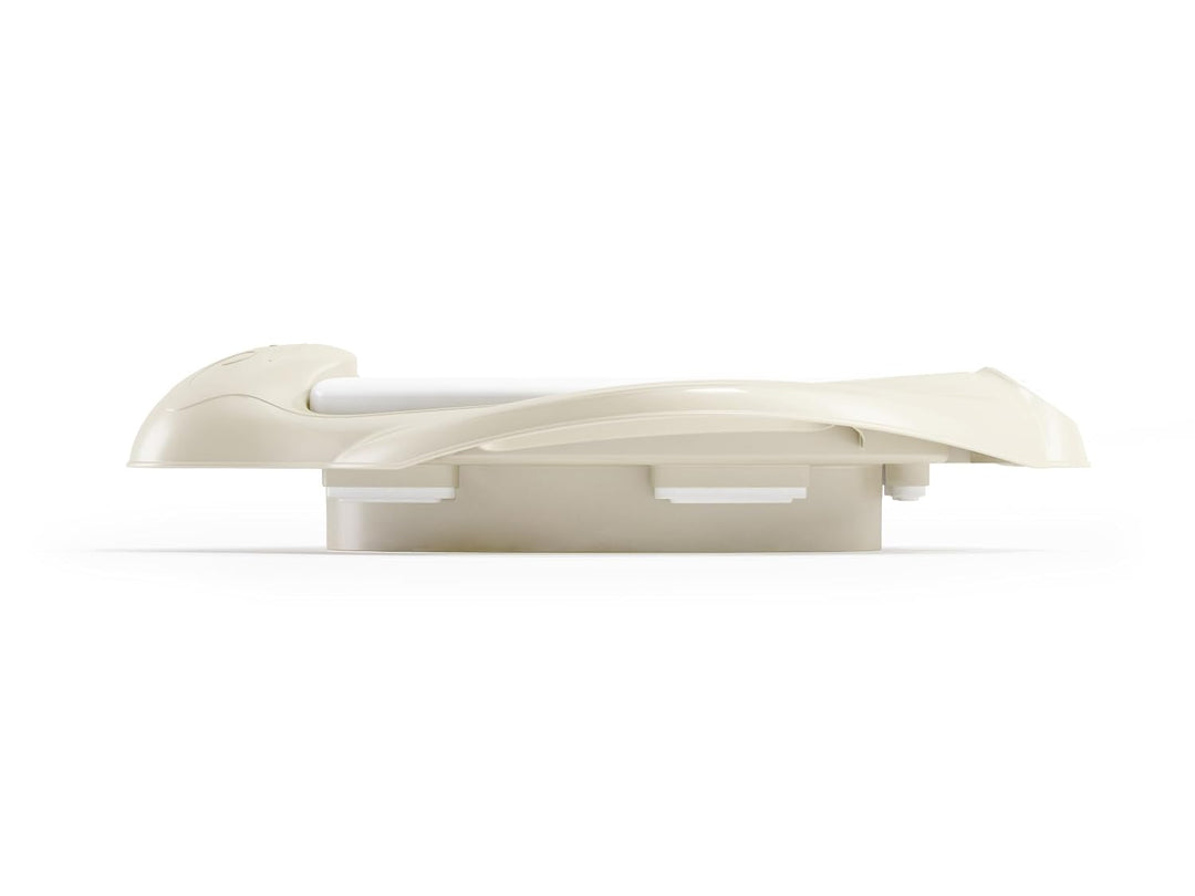 Okbaby weicher Toilettensitzverkleinerer mit weicher gepolsterter Sitzfläche. Bianco Weiss, Weiss