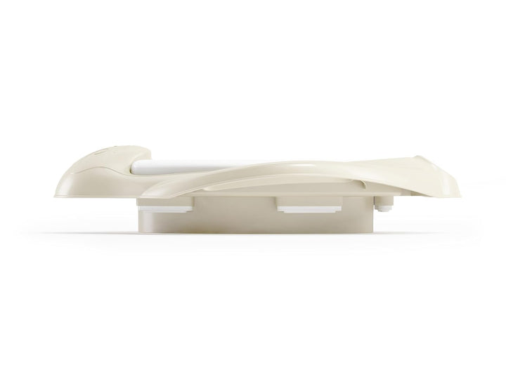 Okbaby weicher Toilettensitzverkleinerer mit weicher gepolsterter Sitzfläche. Bianco Weiss, Weiss