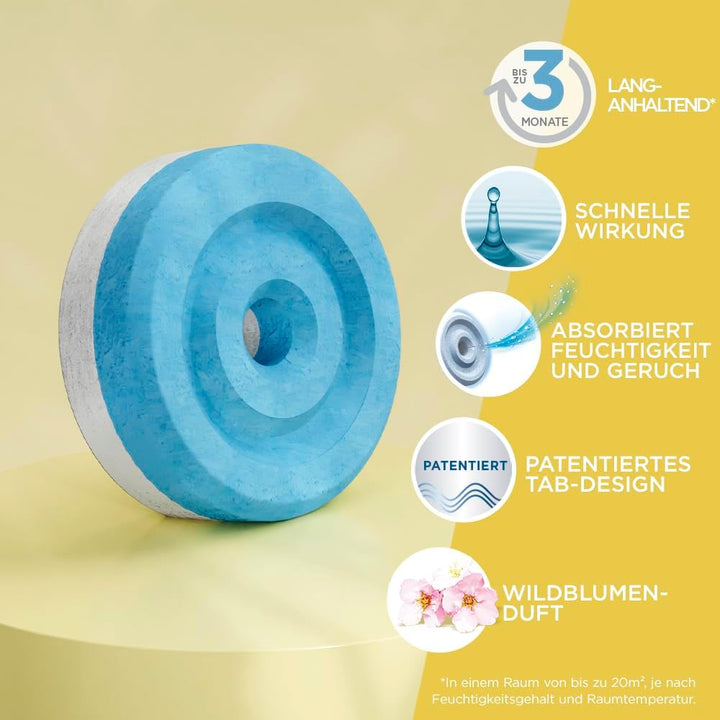 Pattex AERO 360° Nachfüllpacks, reduzieren Feuchtigkeit und schlechte Gerüche, für den Luftentfeucht