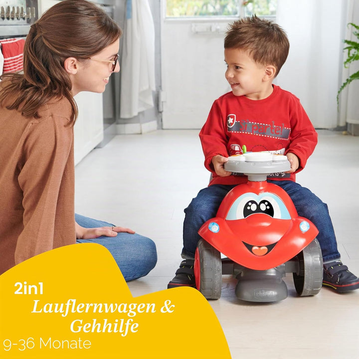 Chicco Billy Walk&Ride Eco+, Erste Schritte, 2in1 Lauflerner und Fahrgerät, einfache Montage, ergono