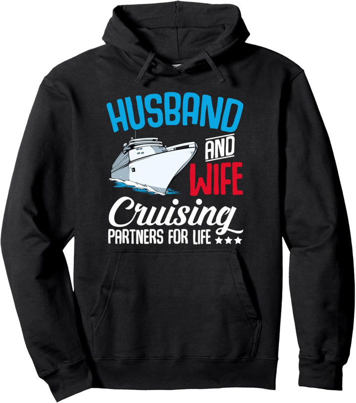 Cruising Partners Kreuzfahrt Urlaub Boot Meer Anker Ozean Pullover Hoodie
