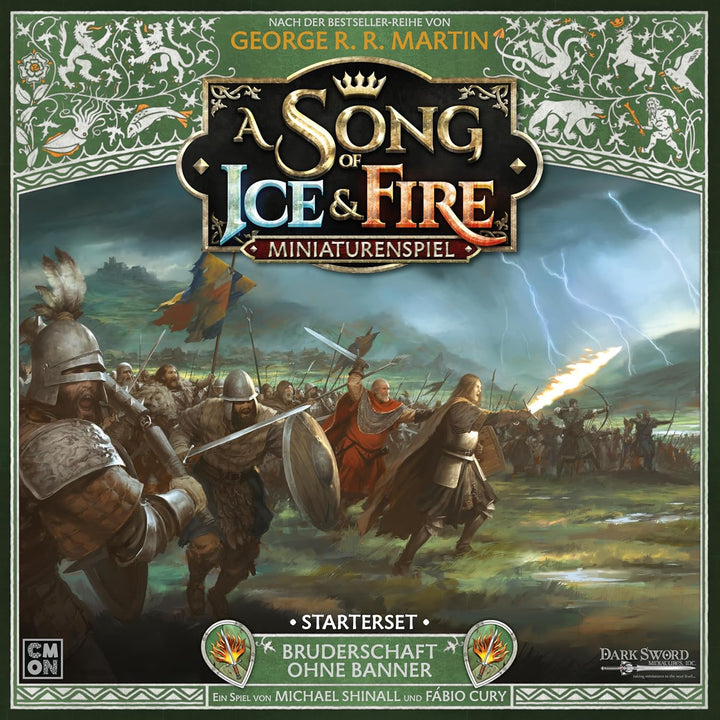 CMON, A Song of Ice & Fire – Bruderschaft ohne Banner, Starterset, Tabletop, 2 Spieler, ab 14+ Jahre