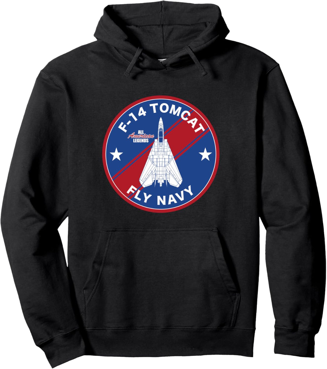 F-14 Tomcat Patch Pullover Hoodie