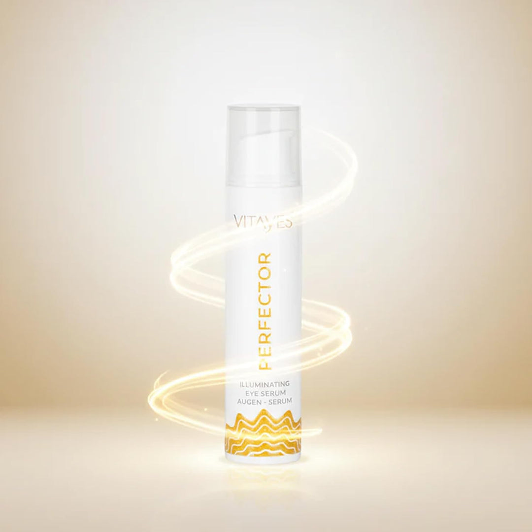 VITAYES Skincare Set Vegan - Instant Ageback 15 ml Mit Soforteffekt - Perfector Augenserum 15 ml - A