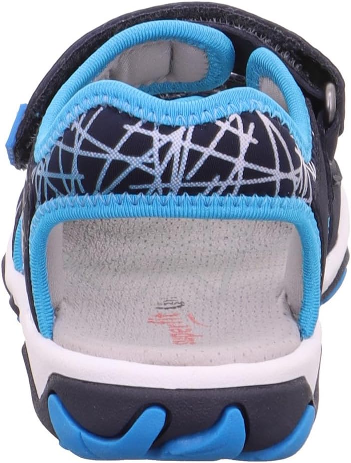 Superfit Jungen MIKE 3.0 Riemchensandalen 25 EU Blau Blau 8000, 25 EU Blau Blau 8000