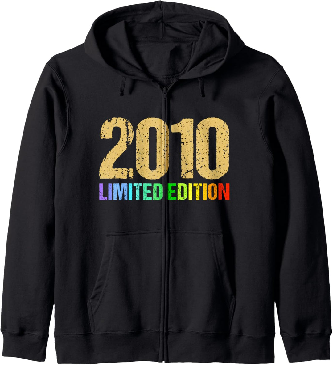 14. Geburtstag Junge Mädchen 14 Jahre 2010 Lustig Geschenk Kapuzenjacke