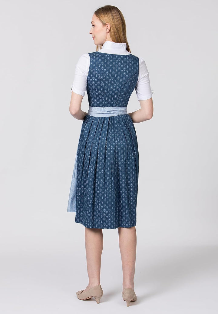 Stockerpoint Dirndl Fanny 44 Dunkelblau, 44 Dunkelblau