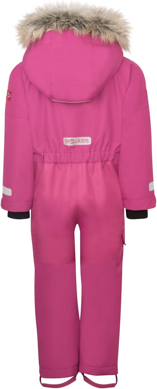 Trollkids Kids Kirkenes Snowsuit 80 bright berry, 80 bright berry
