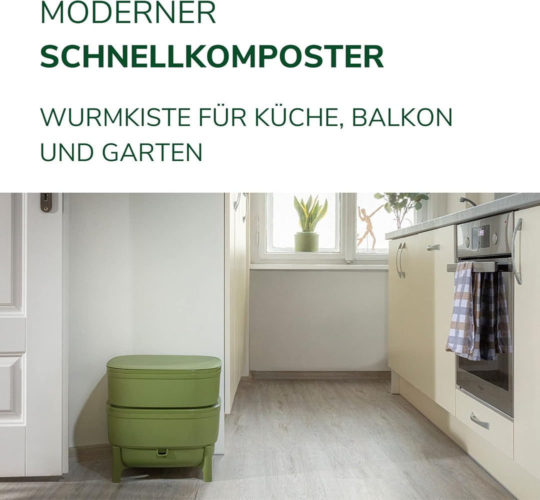 Natursache Ersatzetage für Wurmkomposter kaufen: Klein & Indoor | Wurmkiste für Balkon & Garten - St