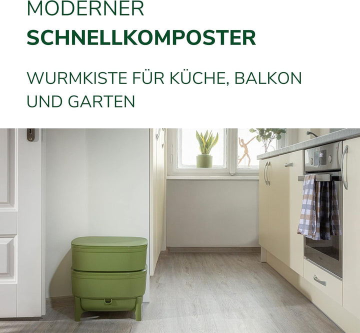 Natursache Ersatzetage für Wurmkomposter kaufen: Klein & Indoor | Wurmkiste für Balkon & Garten - St