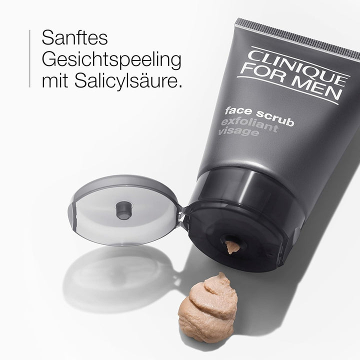 Clinique For Men™ Exfoliating Face Scrub | sanftes Peeling für Männer mit Salicylsäure, 100 ml