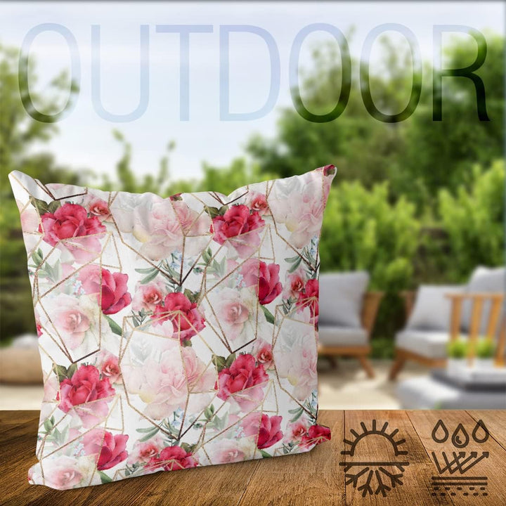 VOID Rosen Gewächshaus Design Kissenbezug Kissenhülle Sofakissen Kissen Deko Outdoor-Kissen Dekokiss