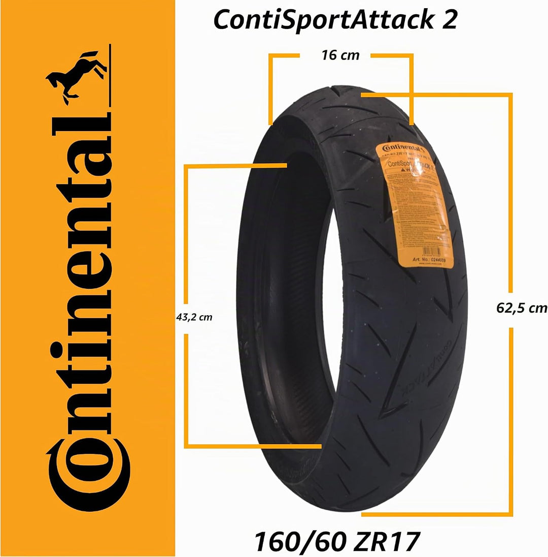 Continental 244009000-160/60/R17 69W - E/C/73dB - Ganzjahresreifen