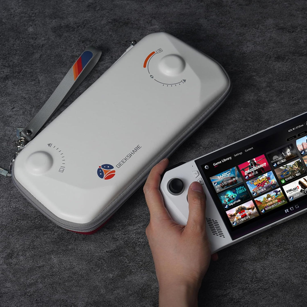 GeekShare Rog Ally-Tragetasche kompatibel mit Asus Rog Ally 2023, tragbare Handheld-Hülle, schlanke