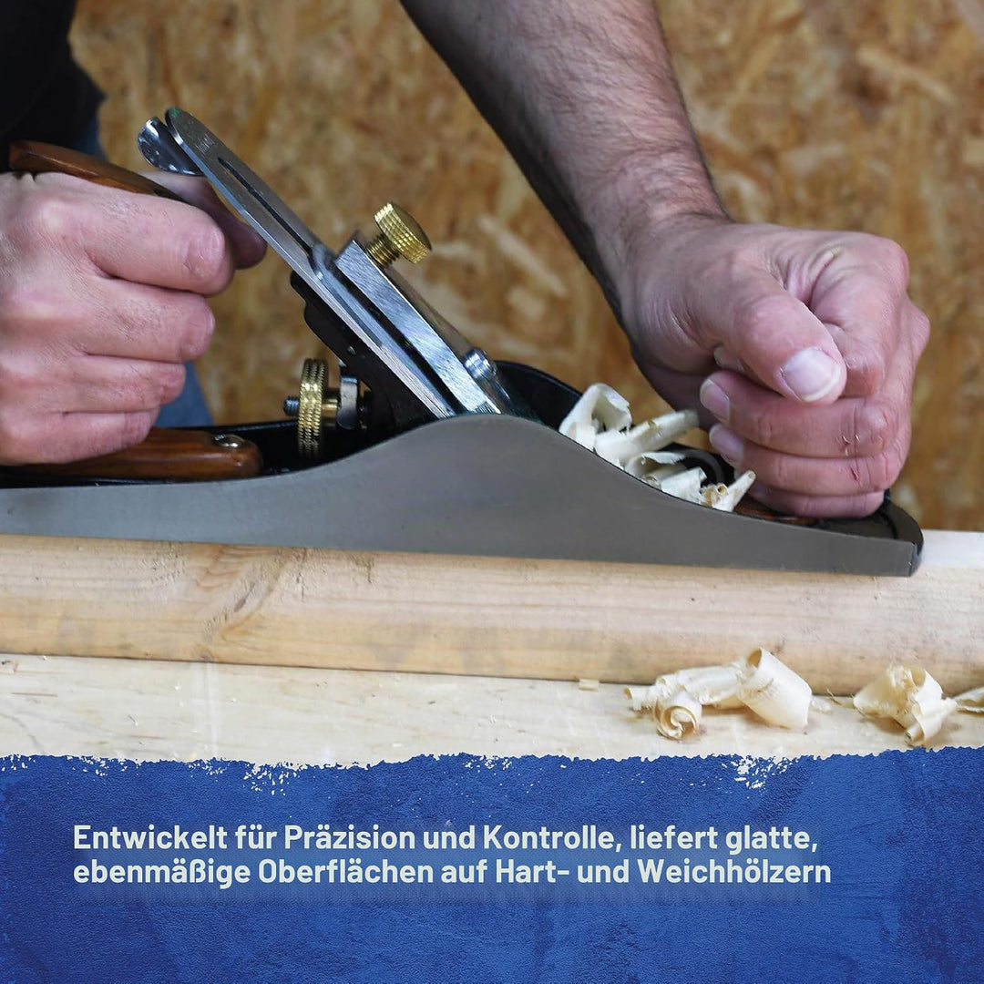 Faithfull - No.4 Putzhobel in Holzkiste - FAIPLANE4B Grey