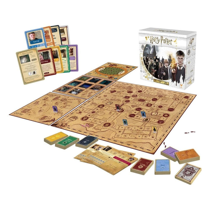 TOPI Games Gesellschaftsspiel, HAR-609012, Weiss, Schwarz, Gelb, Grau Harry Potter – Ein Jahr in Hog