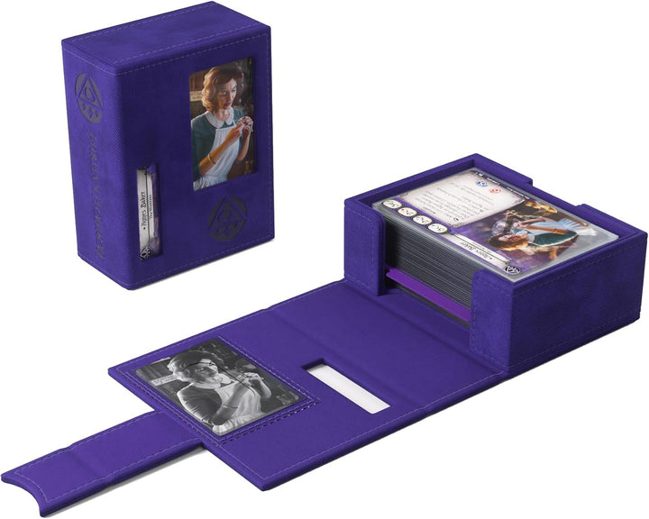 Gamegenic, Arkham Horror Investigator Deck Tome Mystic - Purple Lila, Lila