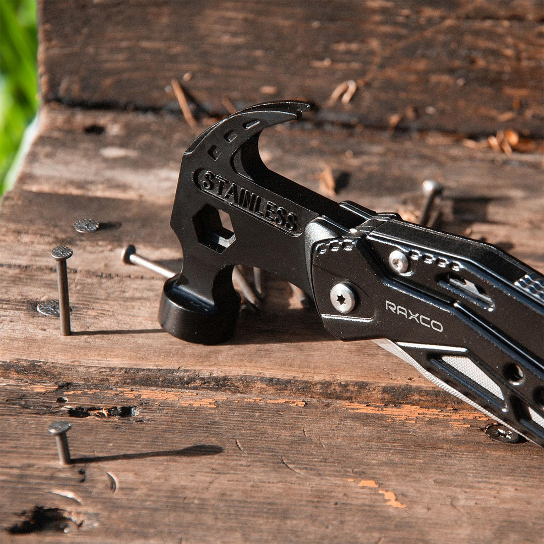 Vatertag Geschenk, RAXCO 15 in 1 Multitool Hammer Plier und Multifunktionswerkzeug Multitool Zange f