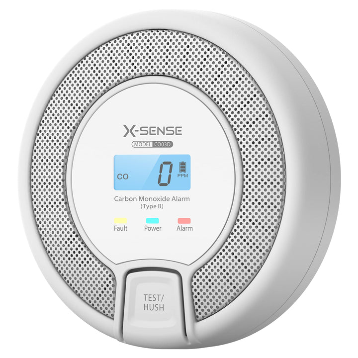 X-Sense CO Melder mit Digitalanzeige, Kohlenmonoxidmelder, akkurater Sensor mit 10-Jahren Lebensdaue