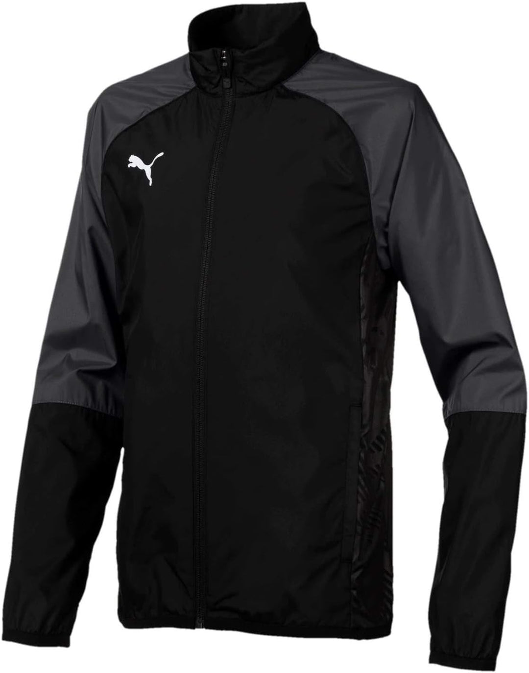 PUMA Mädchen Trainingsjacke CUP Sideline WovenJKT CoreJr 164 Puma Black-Asphalt, 164 Puma Black-Asph