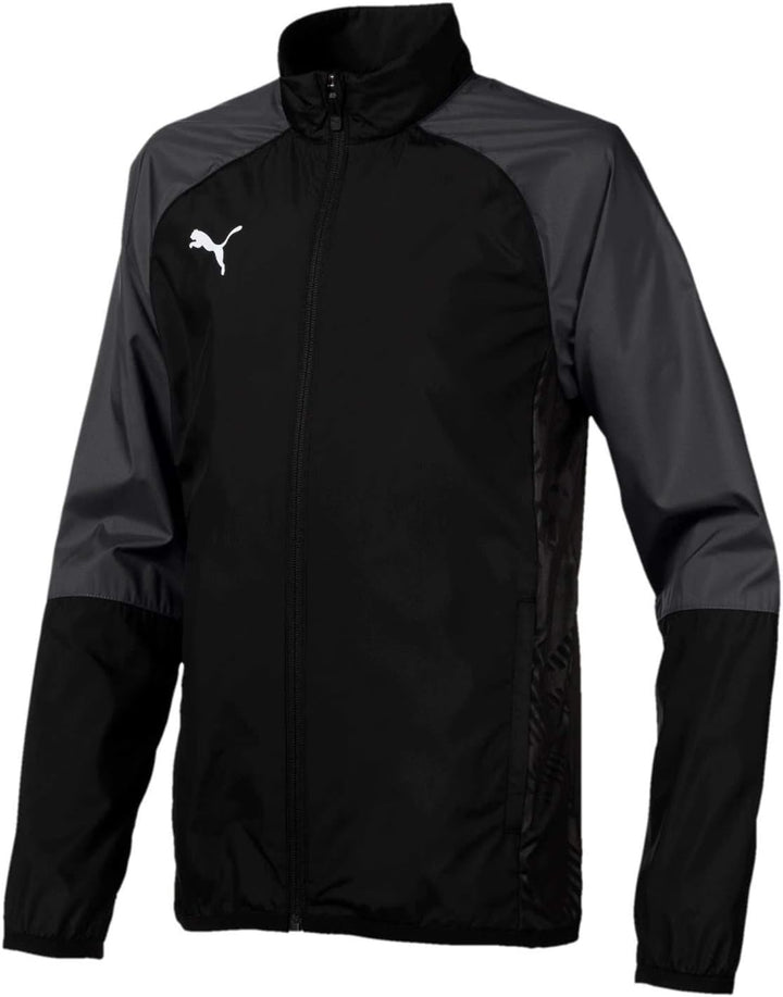 PUMA Mädchen Trainingsjacke CUP Sideline WovenJKT CoreJr 164 Puma Black-Asphalt, 164 Puma Black-Asph