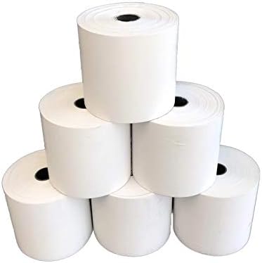 50 Thermorollen 80/50/12 - Kassenrollen aus Thermopapier 80mm breit, 50m lang - HKR-Welt-Bonrollen 5