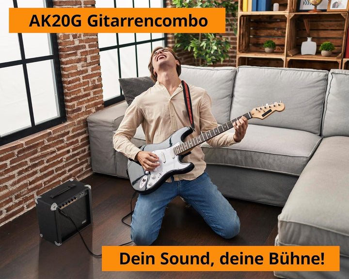 Soundking AK20-G Gitarrenverstärker - 2-Kanal, 60 Watt Single, Single