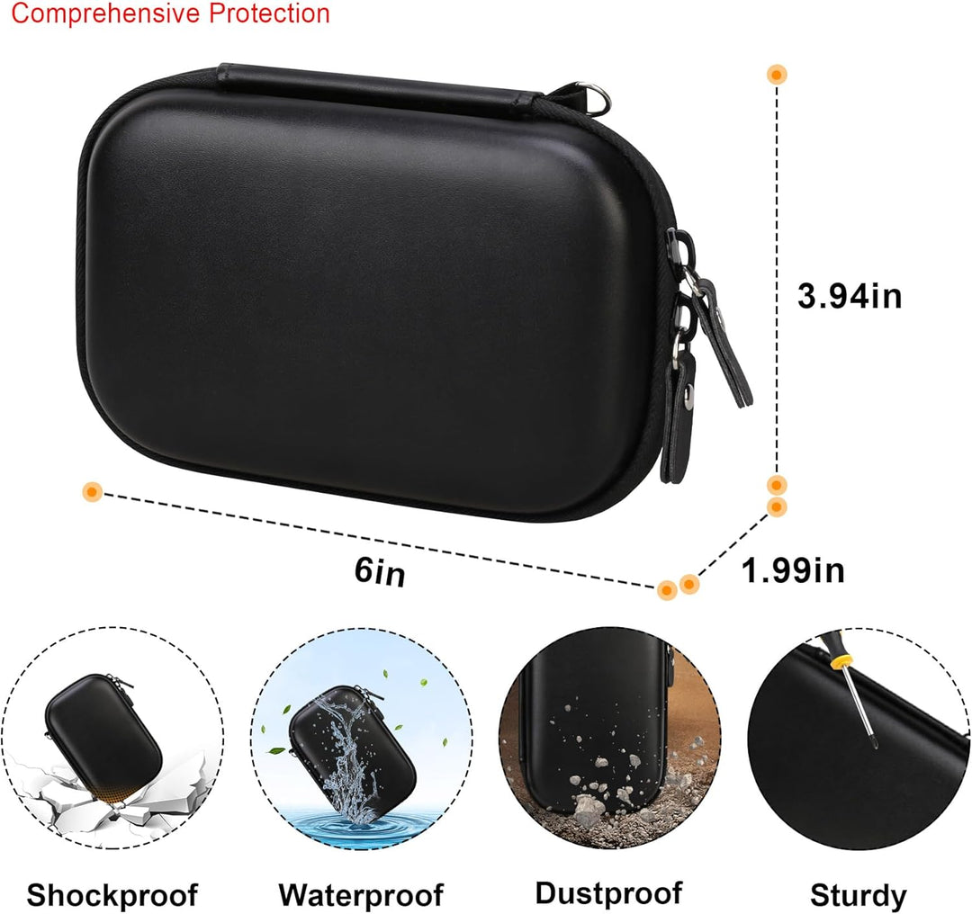 Elonbo Tragetasche für Liene 2x3 Fotodrucker, Tragbarer Instant-Drucker Reisehalter, Mini-Bild-Druck