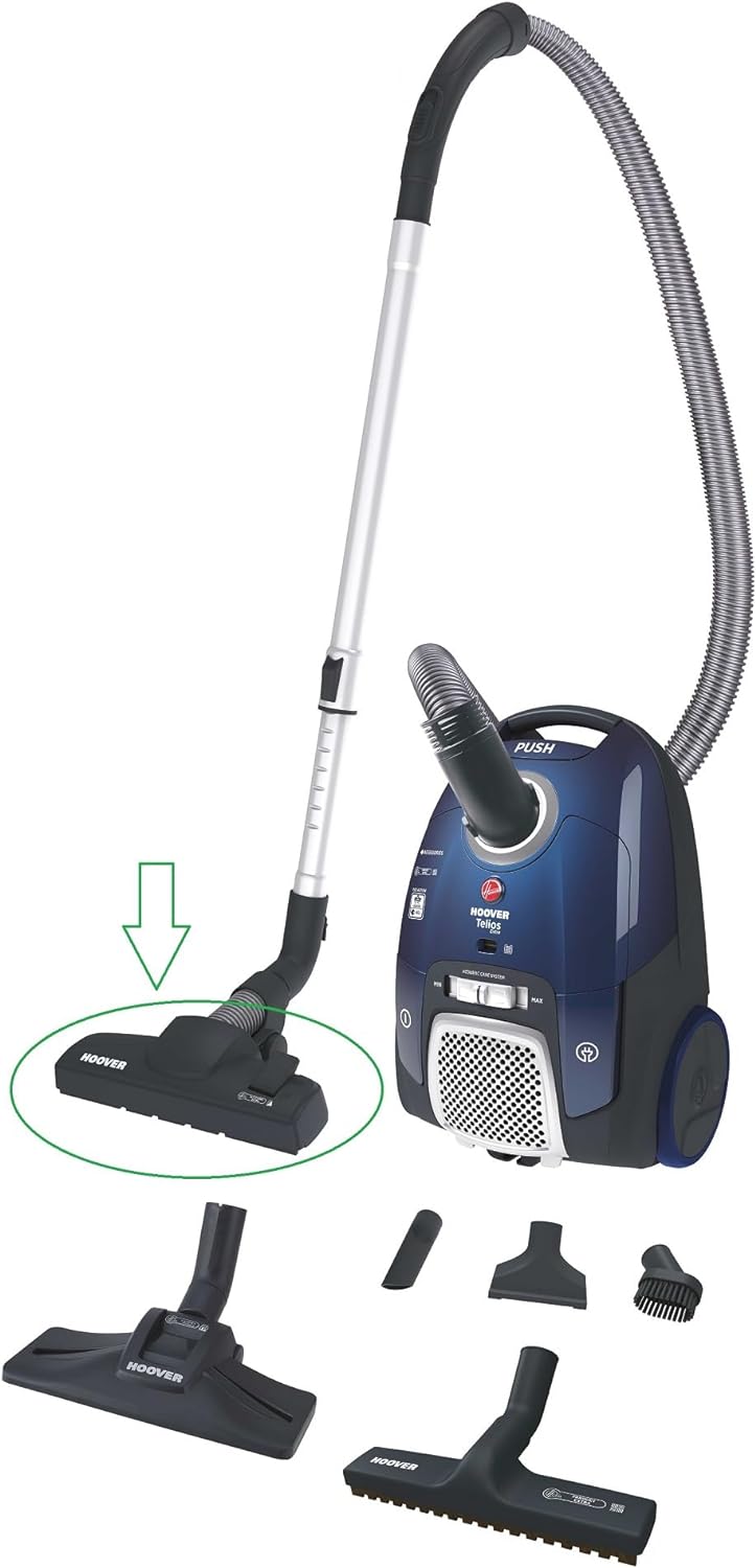 Hoover G236EE Teppich- und Bodenreinigungsbürste, Kunststoff, schwarz, Original, kompatibel mit Stau