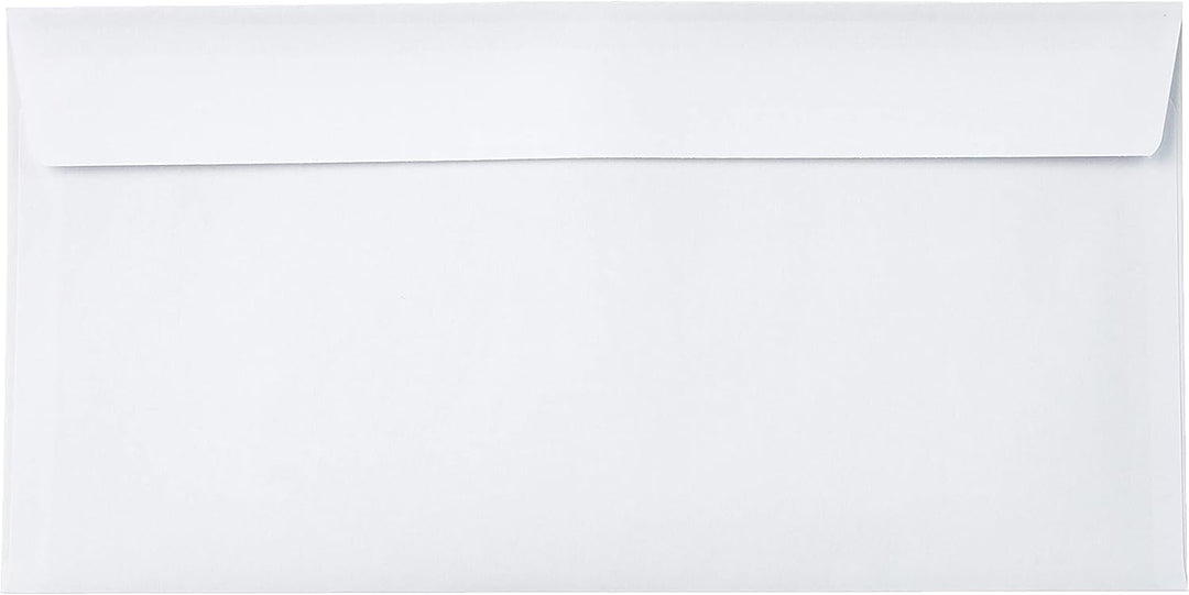 Blake Purely Everyday DL – 110 x 220 mm 75 g/m² selbstklebende Umschläge linkes Fenster (22774) – Bo