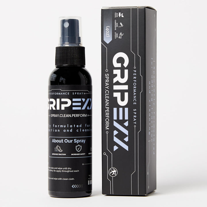 GRIPEXX 2-in-1-Sportschuh-Griffspray, bietet Traktion und verjüngt die Sohlen. Mehrzweck-Griffspray