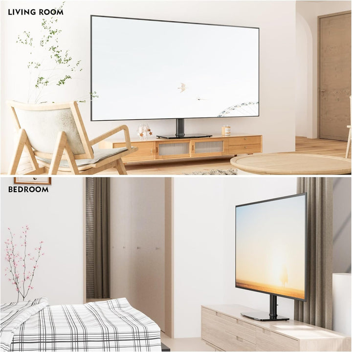 TV Standfuss Universal Höhenverstellbar Ständer Halterung Fernsehständer 40''-86'' LCD LED Flachbild