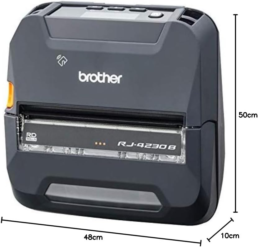 Brother RJ-4030 Thermodirektdruck (203 dpi, P-touch, Bluetooth, USB 2.0) 127 mm/Sek. mit Bluetooth,