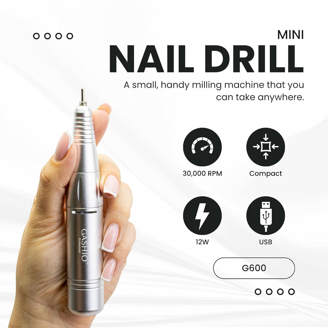 Maniküre Set Elektrisch | Nail Drill Mini | Nagelfeile Elektrische | Nagelfräser für Gelnägel | Nage